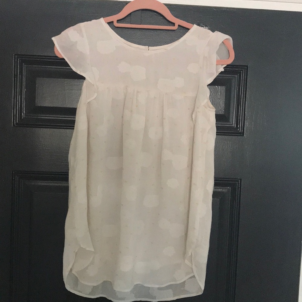 Loft Flutter Sleeve Shell